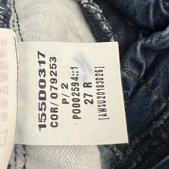 Abercrombie & Fitch Jeans Women's Size 27 R High Rise Mom Paperbag Raw Hem - Picture 7 of 11